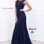 Nox Anabel Beaded navy blue pageant/prom dress Photo 2