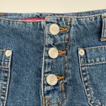 Bongo Y2K 90s Vintage Jean Micro Mini Skirt 3 Button 100% Cotton Junior SZ 5 Photo 4