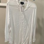 Urban Outfitters NWT  Lumiere White button up-split back cute w/maxi skirt & belt Photo 2