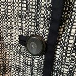 Talbots tweed collarless jacket blazer button shoulder detail Women’s size 10 Photo 5