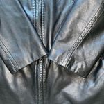 Colebrook 100% Leather Soft Black‎ Jacket Size M Full Zip Fully Lined Mid Length Black Size M Photo 6