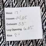 Willi Smith  Black and White Print Cropped Fitted Pants Size 10 Black Print Pant Photo 7