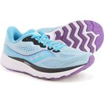 Saucony NEW  Ride 14 Running Shoe POWDER/ CONCORD‎ Womens  Athletic Photo 1