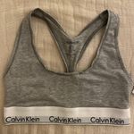 Calvin Klein Gray Sports Bra / Bralette Photo 0