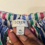 J.Crew J.‎ Crew Women's XL Multicolor Striped Rope-Tie Mini Swim Cover-Up Dress Photo 3