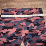 Lululemon Camouflage Wunder Under Print Leggings Smoky Red Night Sea Size 16 Photo 2