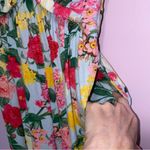 Old Navy Womens Size M Jumpsuit Linen Wide Leg Floral Boho Pockets Resort Photo 2