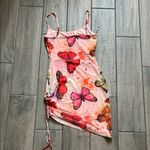 superdown  Blush Butterfly Print Dress Photo 4