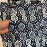 Ivanka Trump Blue & White Casual Pants Size 14 Photo 3