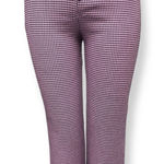 ZARA Gingham Pink Black Cropped Pants Size Medium Cottagecore Barbiecore NWT Photo 0