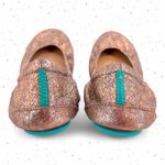 Tieks Lovestruck Flats Gold Copper Bronze Super Sparkle Crackle Shoes Size 8 Photo 2