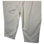 L.L.Bean Pants Women 24W Original Fit Capri Cropped Cotton Khaki Beige Photo 7