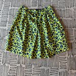 Draper James  Lime and Navy A-Line Skirt 14 Photo 1