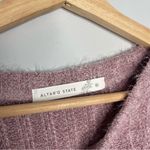 Altar'd State Crewneck Cropped Mauve Sweater (X-Large) Photo 2