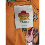 Farm Rio  Wonderful Bouquet Halter Maxi Dress Floral in Bright Orange XL New Photo 3