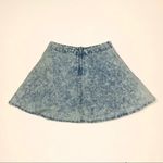 Delia's Delia’s Acid Washed Linen Skater Skirt Photo 2