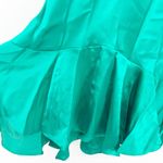 Victoria's Secret VS Gold Label VTG Coquette Ruffle Satin Slip Babydoll Dress L Photo 3