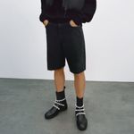 ZARA  Black Pearl Studded Moto Boots Photo 1