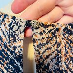 Tyche Womens SZ Large Blue Orange Cropped Layered Tank Top Blouse Sleeveless NEW Photo 10