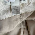 Banana Republic  Wide Leg Trouser Pants Women 0 Tan Wool Silk Blend Lined Pockets Photo 6