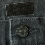 Mother High Waisted Rider Ankle Jeans Not Guilty Back Size 24 Straight Leg Flare Black Photo 3