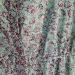 Heart soul New  Mint Green and Pink‎ Floral Sleeveless Dress Size Large Photo 6