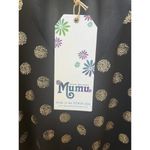 Show Me Your Mumu NWT  BLACK POLKA DOT BLOUSE XS (L5) Photo 2