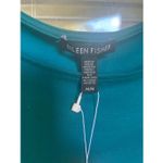 Eileen Fisher NWT Fine Tencel Stretch Jersey Tunic Dress Green Size M Photo 7