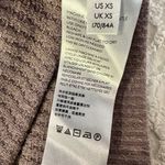 We The Free Waffle Knit V-Neck Dolman Sleeve Thermal Top XS Mauve Taupe Photo 13