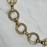 Lightweight Textured Gold Chain Link Belt XS/S Leaf Detail Adjustable ✨ Photo 7