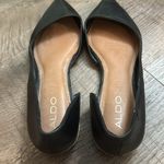 ALDO  Black Leather D’Orsay Pointed Toe Flats‎ Women’s Size 6.5 Photo 6
