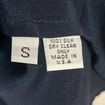 Ramy Brook NEW w tags  Kate Silk V-neck Top Leather Insert, Size Small, MSRP $345 Photo 7