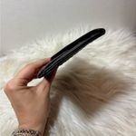 NAPOLEON PERDIS Black Ostrich Style Envelope Clutch Bag Photo 12