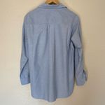 Frank & Eileen NWT  Joedy Boyfriend Fit Button Up Shirt Womens Size Small Blue Photo 2