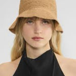 Aritzia Tan Women's Straw Hat Size Large Photo 0