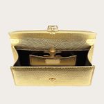 BVLGARI NWT Womens Gold Serpenti Forever Leather Shoulder Bag Photo 2