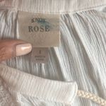 Knox Rose festival white‎ gauze boho chic dress swim cover up Photo 4