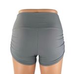Peridot Clothing Women's Gray High Waisted Activewear Running Biker Shorts Sz XS Photo 2