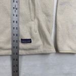 Patagonia  Synchilla Fleece Jacket Women's XL Beige Quarter Zip Pullover READ Photo 2