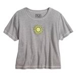 Modern Lux Graphic Embroidered Crop Top Photo 0