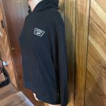 Vans Women’s XL Black With White Skateboard Logo Pullover Hoodie Photo 4