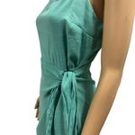 Nine West  Side Tie Faux Wrap Adjustable Spaghetti Strap Mini Dress Womens Small Photo 1