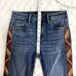 Driftwood Embroidered Rosie Santina Jackie Boho High Rise Skinny Jeans 24 Photo 7