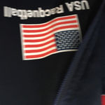 Holloway FINAL MARKDOWN Ladies  USA racquetball jacket small Photo 3