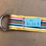 Eliza B. Rainbow Belt M Stripes Dopamine Coconut Girl Festival Hippie Whimsy Yellow Photo 6