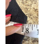 Steven Alan  Black Lace V Neck Sleeveless Mini Dress Size 2 Photo 4