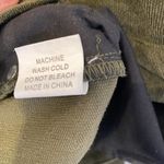 Princess Polly  Lightweight Dark Green Straight Leg Corduroys EUC Sz 10 Stretch Photo 6