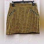Forever 21  Black and Yellow Plaid Mini Skirt Photo 4