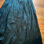 Susan Bristol Dark Green Pleated Skirt Photo 2