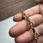 Madewell  Chain Necklace NWT $38 Gold Tone Adjustable Length Photo 4